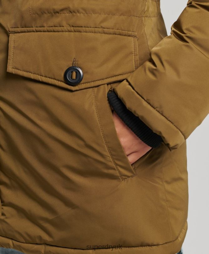 Ashley Everest Parka Coat Women Green Clothing Superdry 66N8N5516