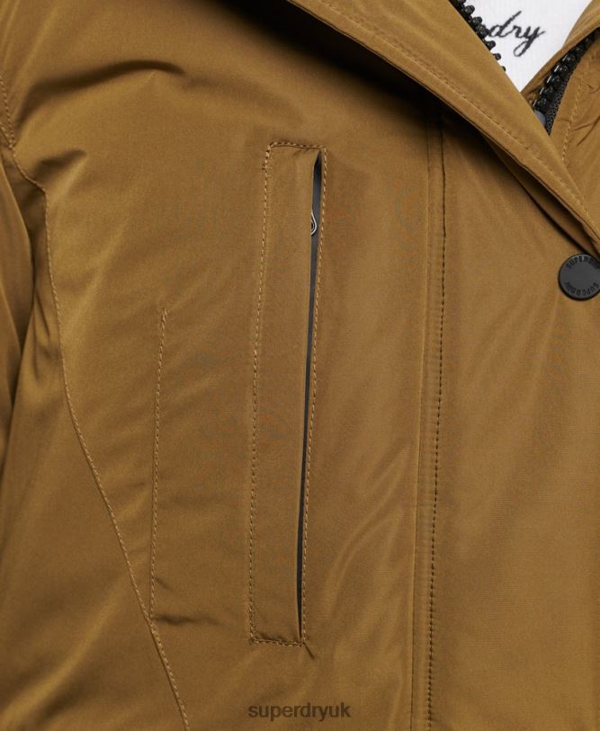 Ashley Everest Parka Coat Women Green Clothing Superdry 66N8N5516