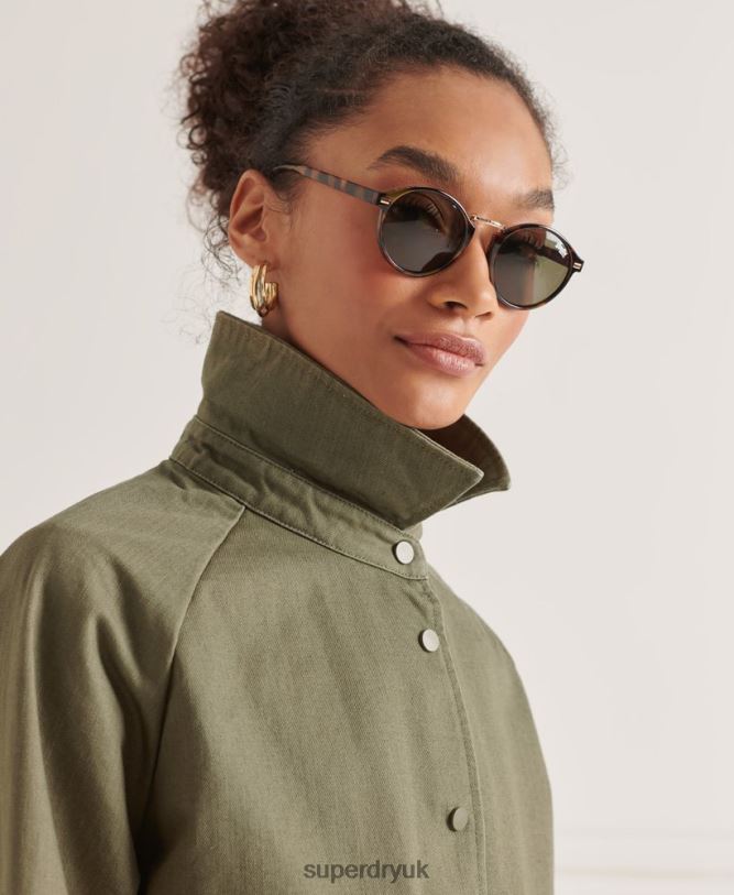 Chore Coat Women Green Clothing Superdry 66N8N5539