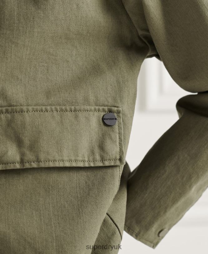 Chore Coat Women Green Clothing Superdry 66N8N5539