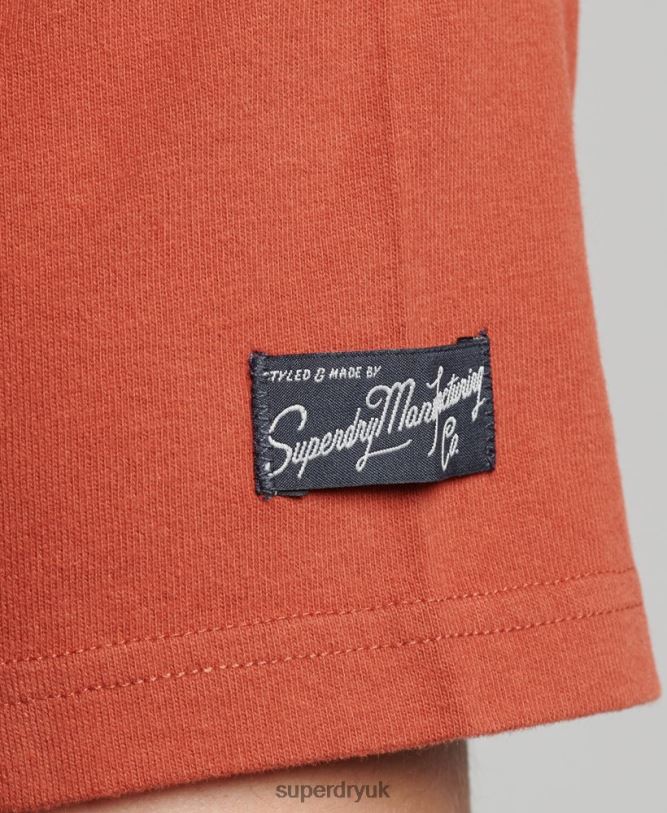 Core Logo Graphic Raglan T-Shirt Men Navy Clothing Superdry 66N8N4842