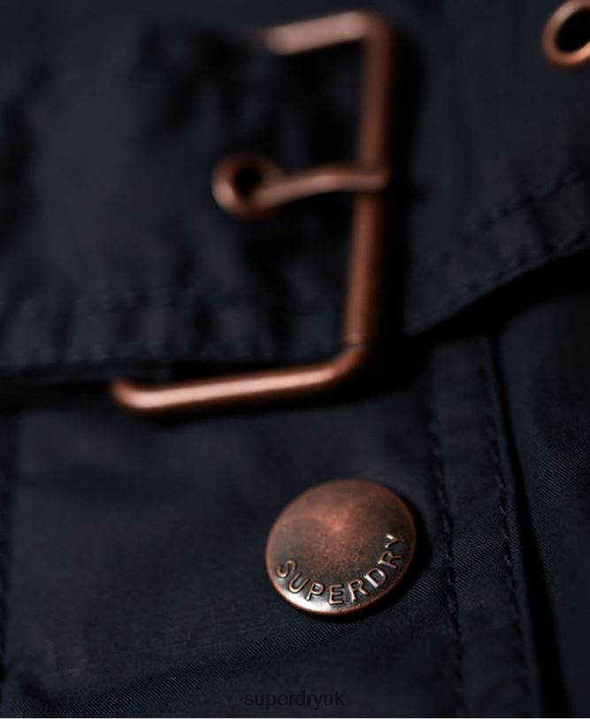 Four Pocket Trial Jacket Women Navy Clothing Superdry 66N8N3860