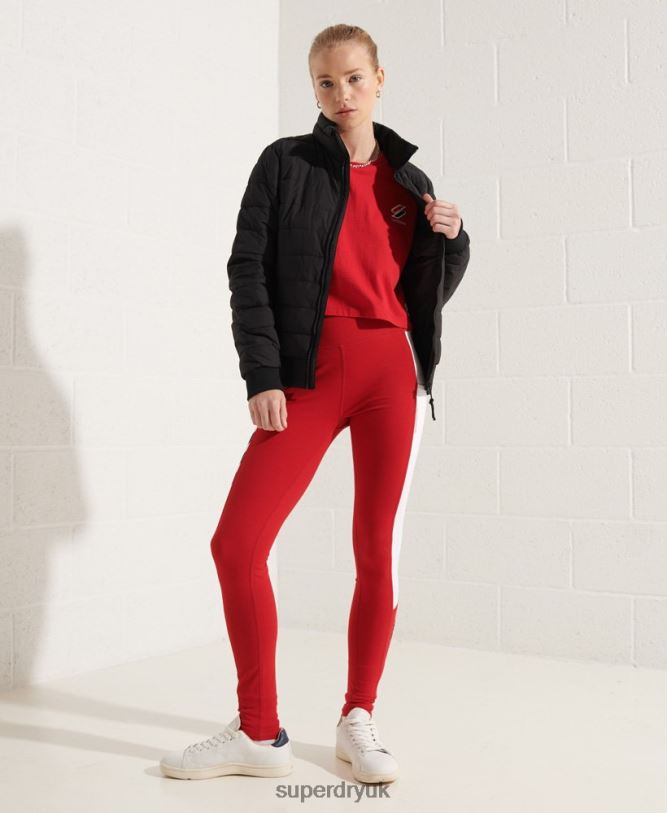 Fuji Bomber Jacket Women Black Clothing Superdry 66N8N5713