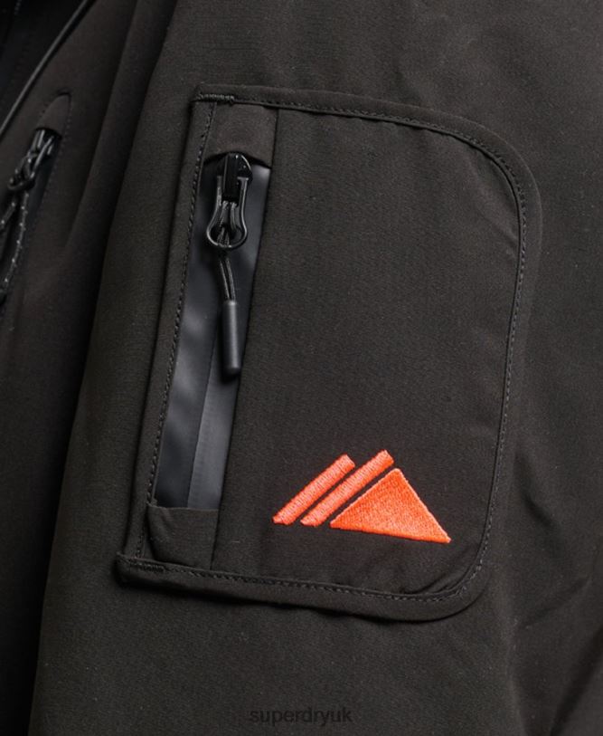 Hooded Ultimate SD-Windbreaker Women Black Clothing Superdry 66N8N3665