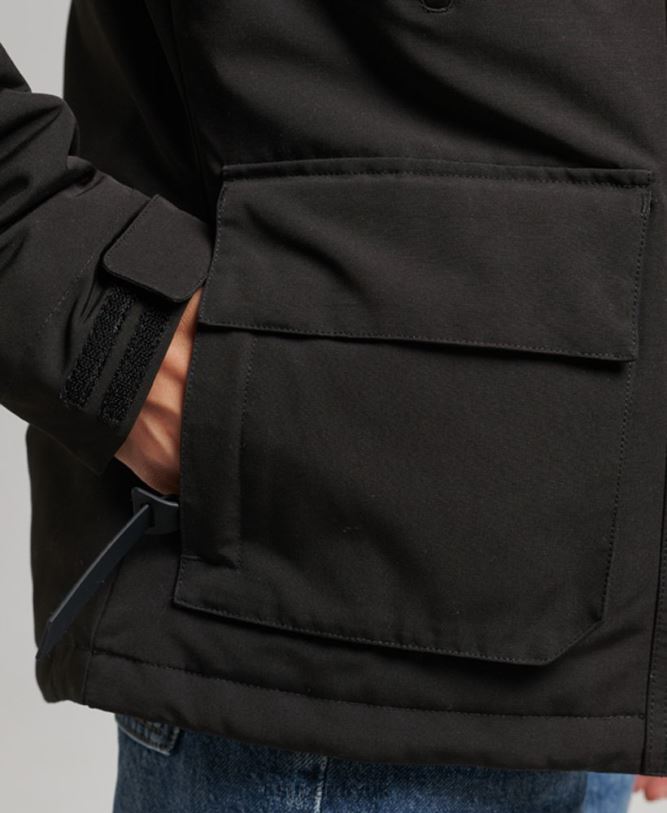 Hooded Ultimate SD-Windbreaker Women Black Clothing Superdry 66N8N3665