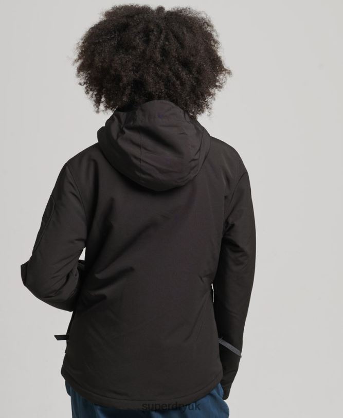 Hooded Ultimate SD-Windbreaker Women Black Clothing Superdry 66N8N3742