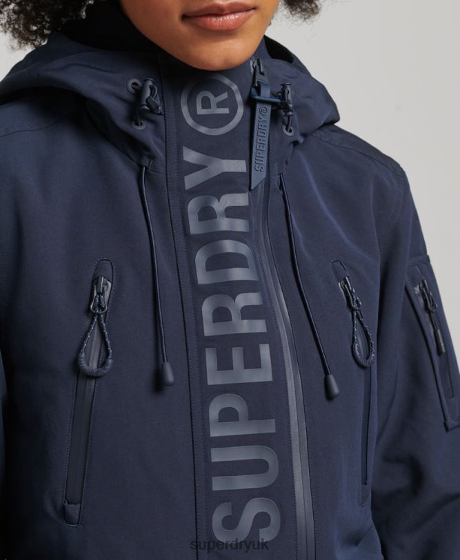 Hooded Ultimate SD-Windbreaker Women Navy Clothing Superdry 66N8N3587
