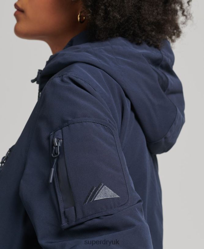 Hooded Ultimate SD-Windbreaker Women Navy Clothing Superdry 66N8N3587
