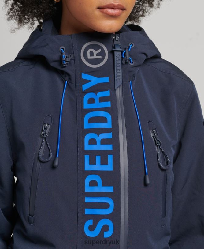 Hooded Ultimate SD-Windbreaker Women Navy Clothing Superdry 66N8N3664