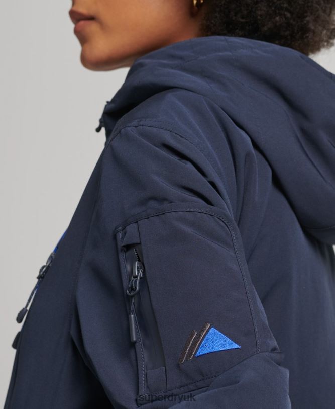 Hooded Ultimate SD-Windbreaker Women Navy Clothing Superdry 66N8N3664