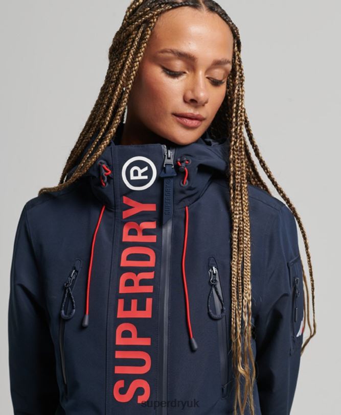 Hooded Ultimate SD-Windbreaker Women Navy Clothing Superdry 66N8N3738