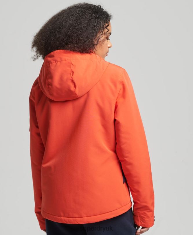 Hooded Ultimate SD-Windbreaker Women Orange Clothing Superdry 66N8N3663