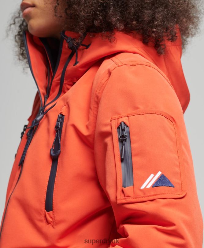 Hooded Ultimate SD-Windbreaker Women Orange Clothing Superdry 66N8N3663