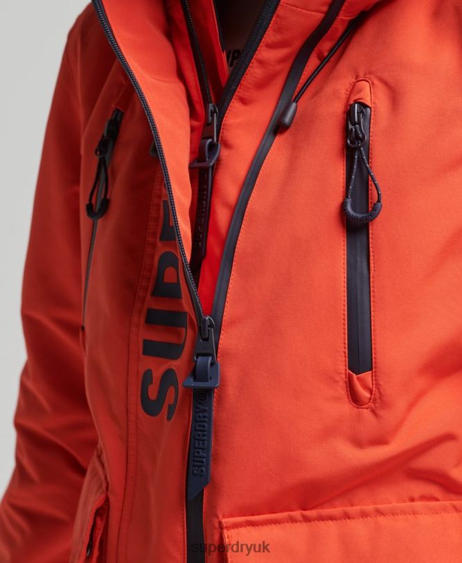 Hooded Ultimate SD-Windbreaker Women Orange Clothing Superdry 66N8N3663