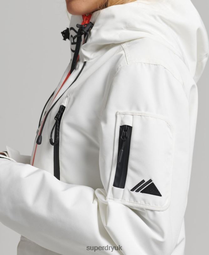 Hooded Ultimate SD-Windbreaker Women White Clothing Superdry 66N8N3821