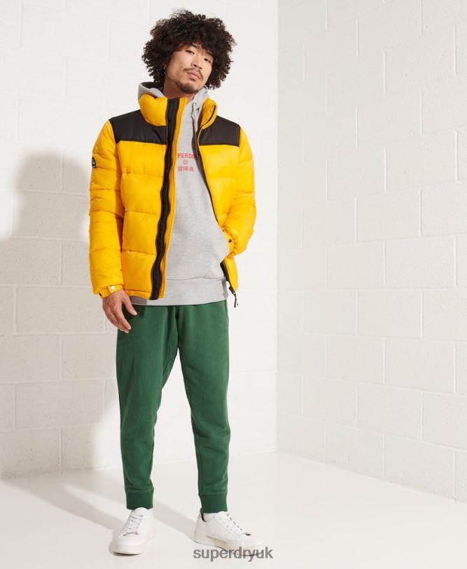 Independent Hoodie Men Grey Clothing Superdry 66N8N807