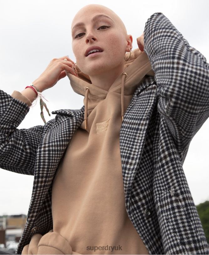 Koben Wool Coat Women Black Clothing Superdry 66N8N3858