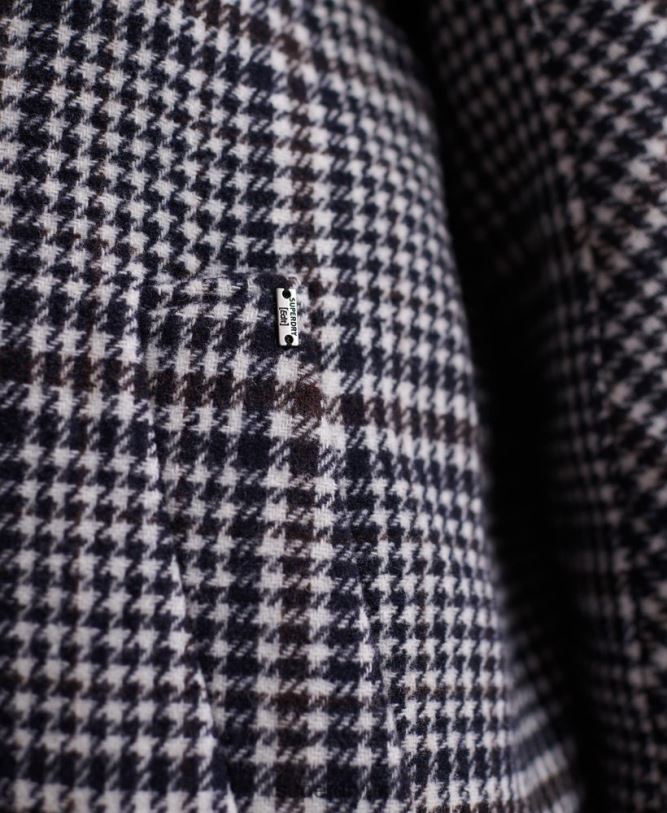 Koben Wool Coat Women Black Clothing Superdry 66N8N3858