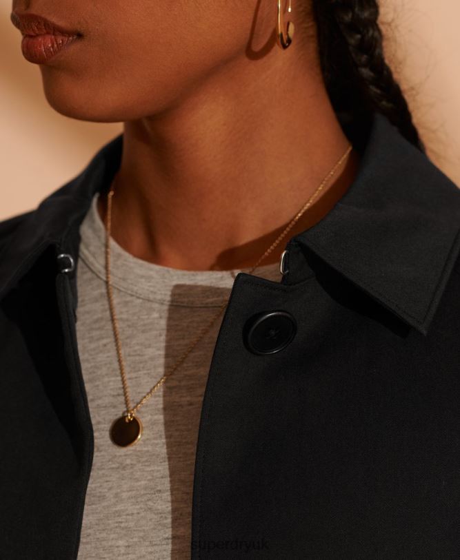 Limited Edition Classic Mac Women Black Clothing Superdry 66N8N3849