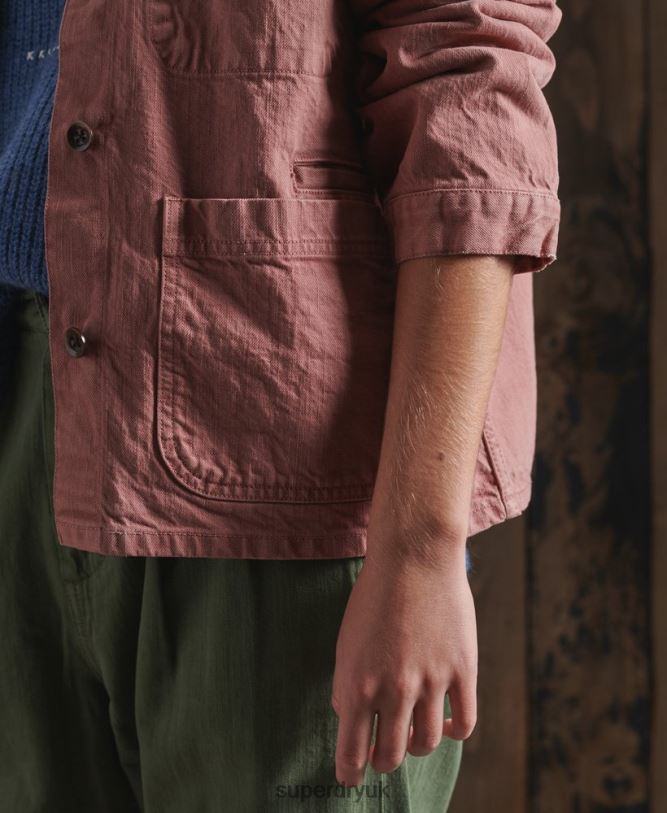 Limited Edition Dry Artist Jacket Women Pink Clothing Superdry 66N8N5678