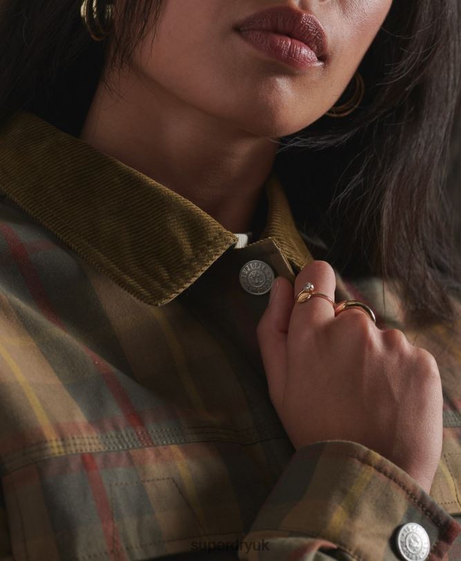 Limited Edition Dry Cruiser Jacket Women Brown Clothing Superdry 66N8N5549