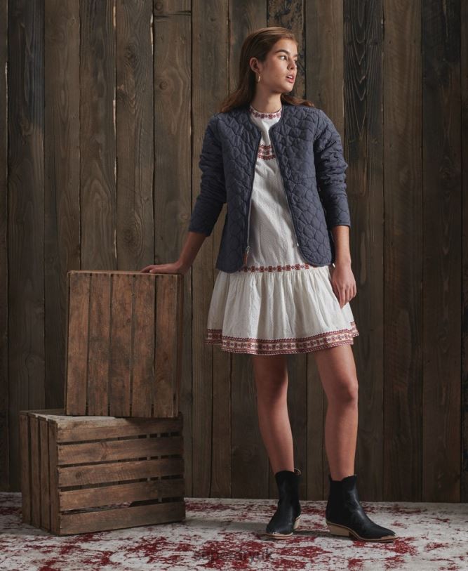 Limited Edition Dry Liner Jacket Women Navy Clothing Superdry 66N8N5529