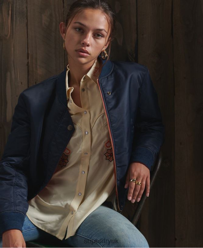 Limited Edition Dry Reversible Jacket Women Red Clothing Superdry 66N8N5551