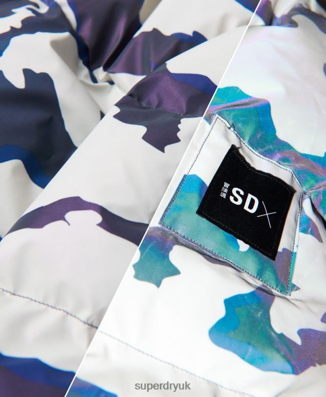 Limited Edition SDX Reflective Jacket Women Multi Clothing Superdry 66N8N5622