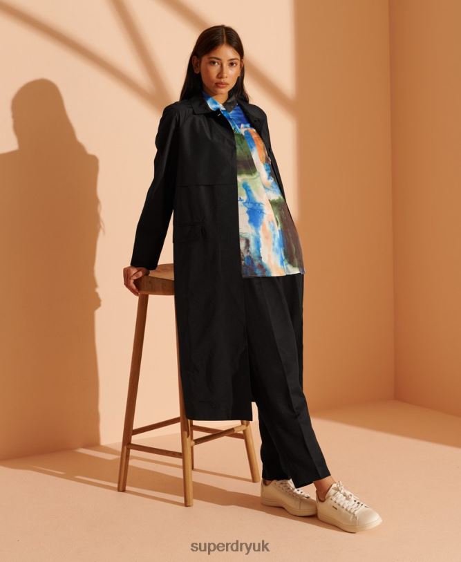 Limited Edition Tech Mac Women Black Clothing Superdry 66N8N3843