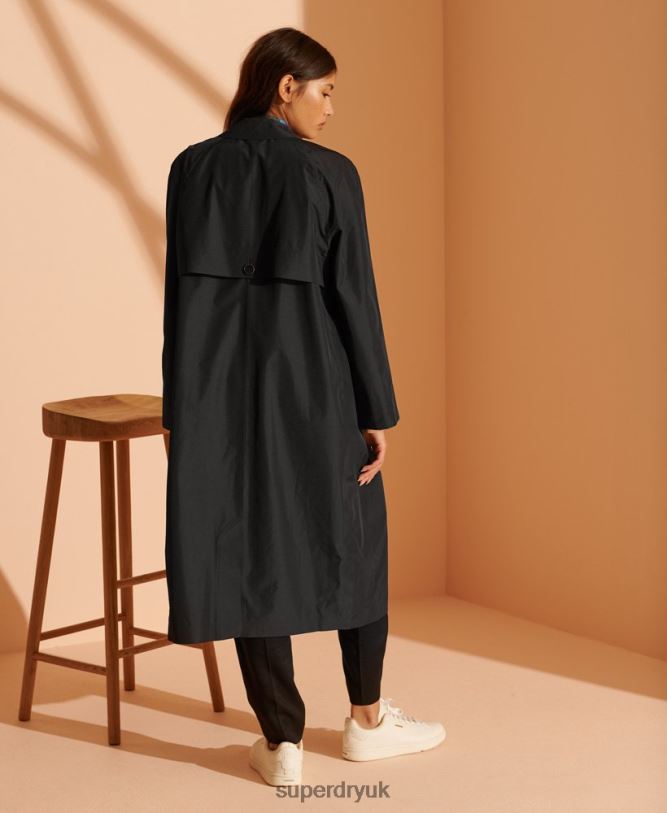 Limited Edition Tech Mac Women Black Clothing Superdry 66N8N3843