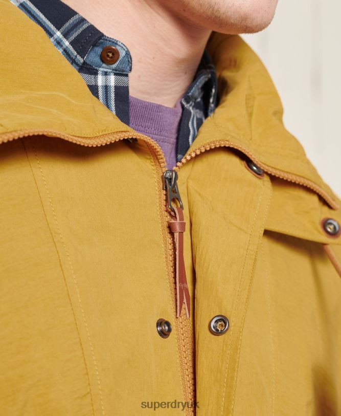 Mountain Casual Jacket Men Yellow Clothing Superdry 66N8N4667