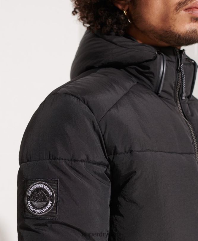 Mountain Recreational Jacket Men Black Clothing Superdry 66N8N4587