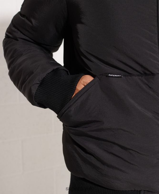 Mountain Recreational Jacket Men Black Clothing Superdry 66N8N4587