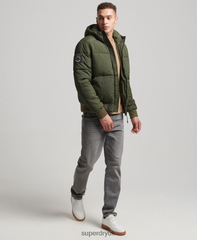 Mountain Recreational Jacket Men Khaki Clothing Superdry 66N8N4521