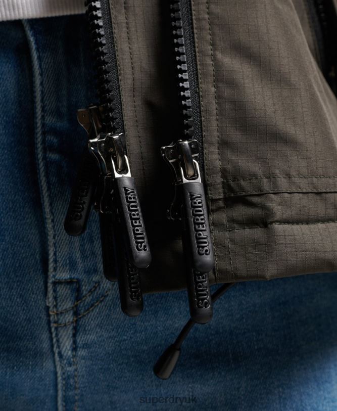 Mountain SD-Windcheater Jacket Women Green Clothing Superdry 66N8N3728