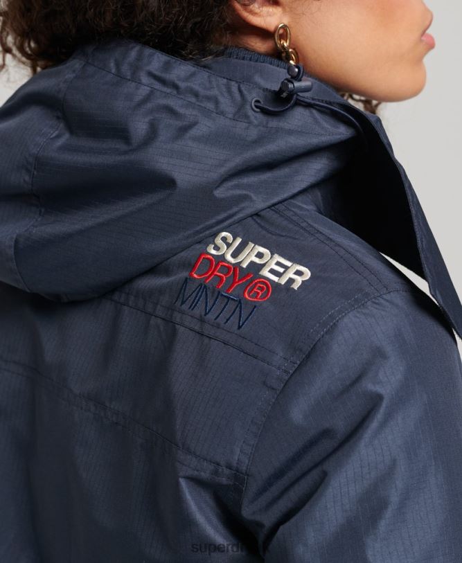 Mountain SD-Windcheater Jacket Women Navy Clothing Superdry 66N8N3558