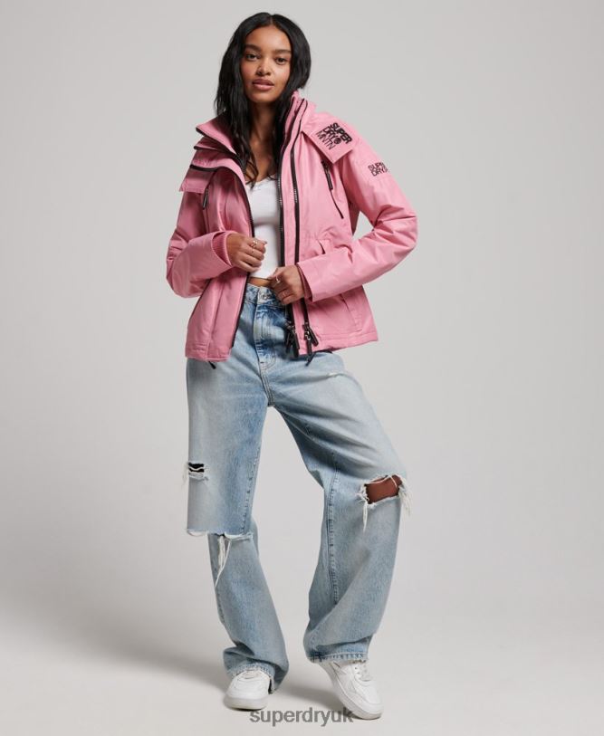 Mountain SD-Windcheater Jacket Women Pink Clothing Superdry 66N8N3833