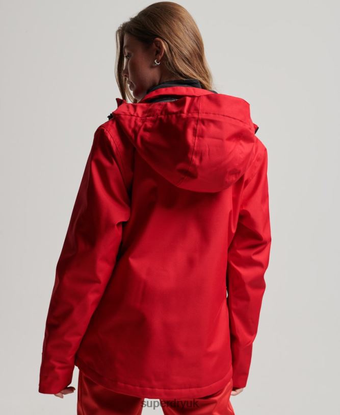 Ski Rescue Jacket Women Red Clothing Superdry 66N8N6530