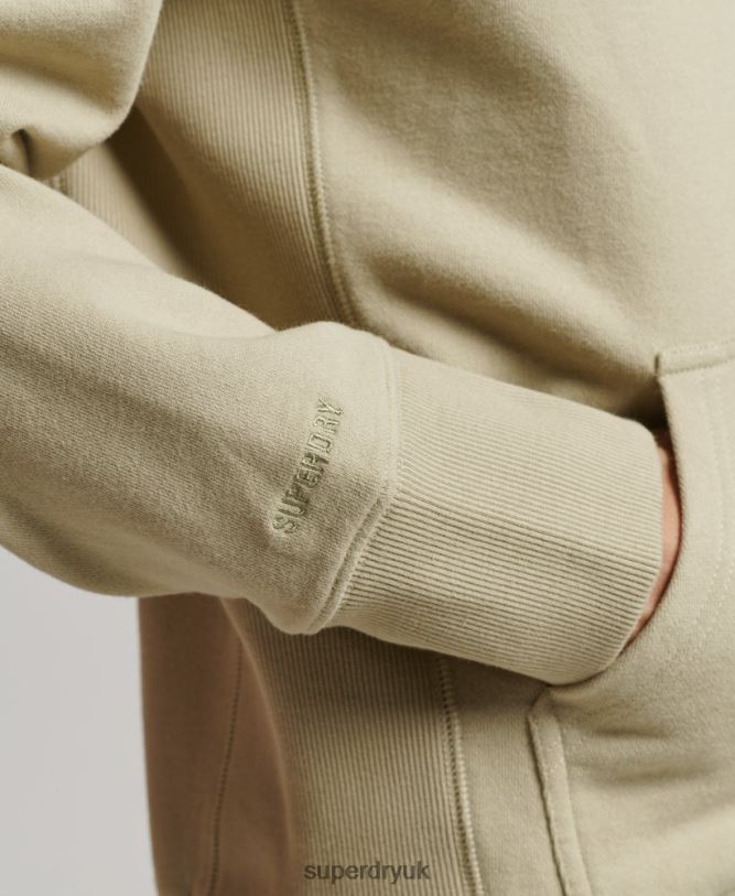 Sport Logo Club Hoodie Men Beige Clothing Superdry 66N8N850