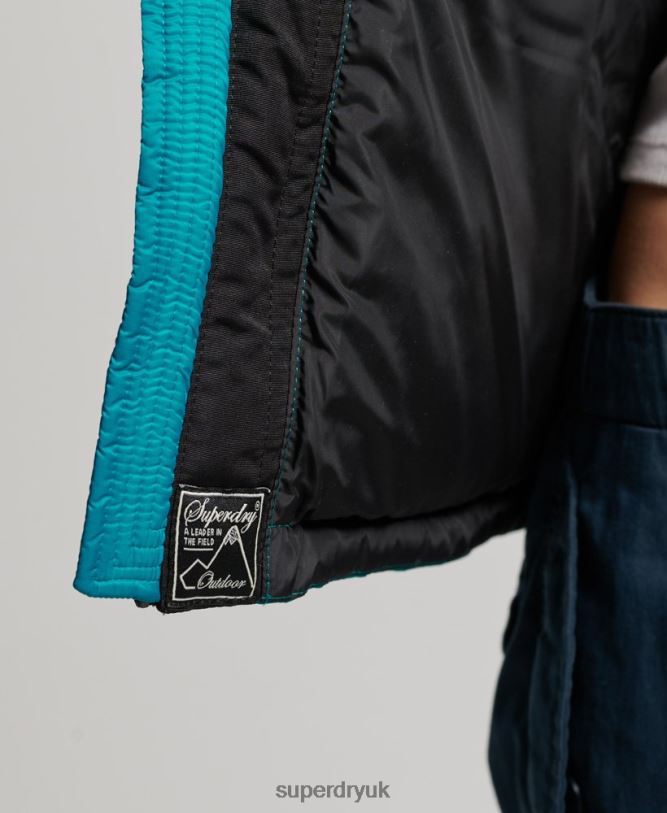 Sportstyle Code Puffer Jacket Women Green Clothing Superdry 66N8N5631