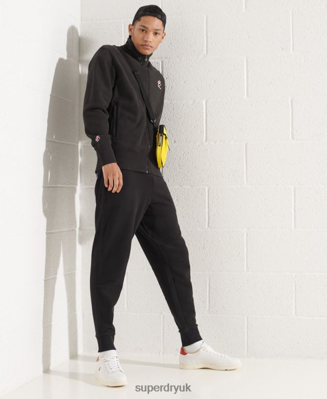 Sportstyle Essential Track Top Men Black Clothing Superdry 66N8N872