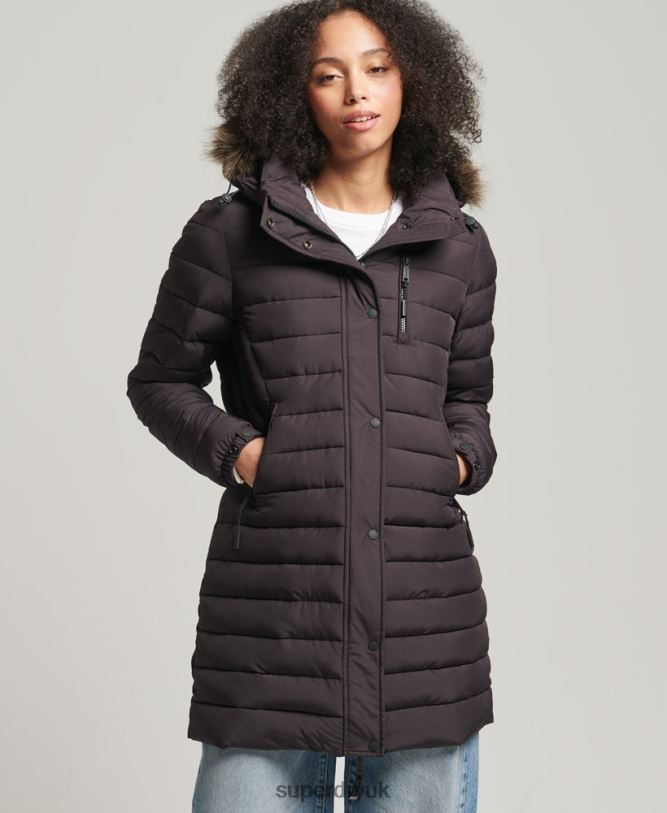 Super Fuji Jacket Women Purple Clothing Superdry 66N8N3656