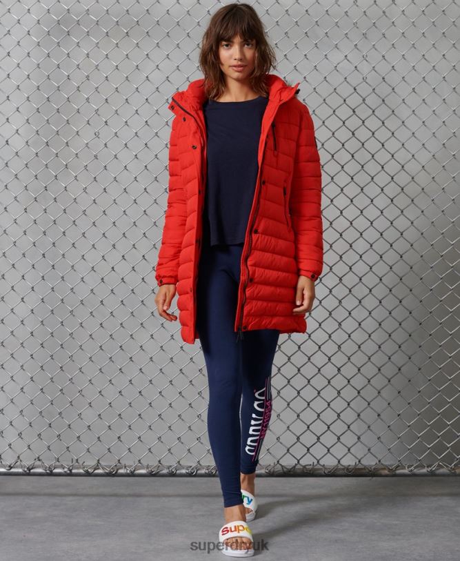 Super Fuji Jacket Women Red Clothing Superdry 66N8N3812