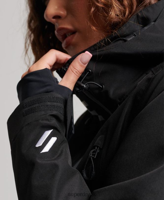 Ultimate Rescue Jacket Women Black Clothing Superdry 66N8N6541