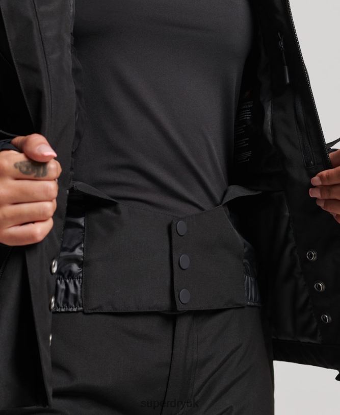 Ultimate Rescue Jacket Women Black Clothing Superdry 66N8N6541