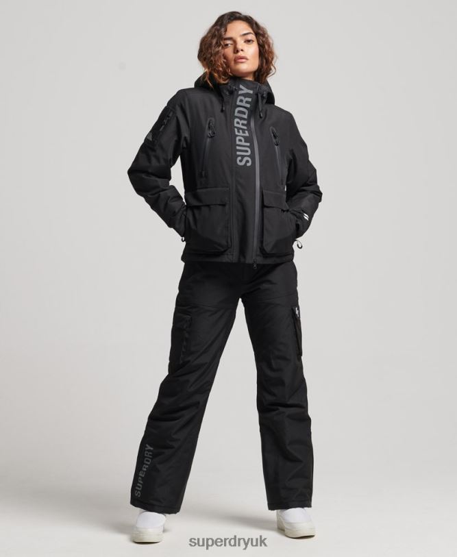 Ultimate Rescue Jacket Women Black Clothing Superdry 66N8N6541