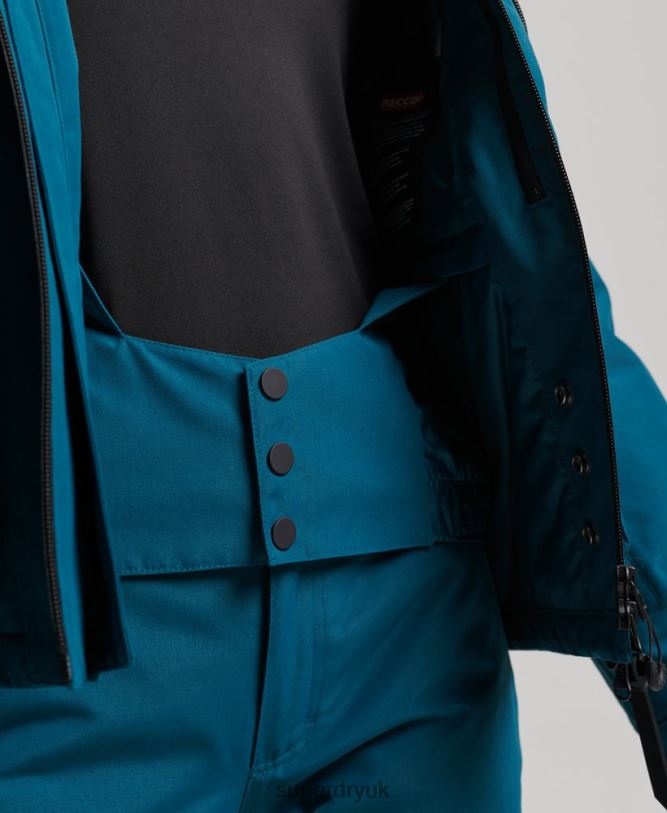 Ultimate Rescue Jacket Women Turquoise Clothing Superdry 66N8N6549