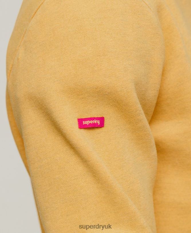 Vintage City Souvenir Crew Sweatshirt Men Yellow Clothing Superdry 66N8N606