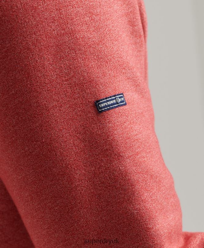 Vintage Cooper Classic Crew Sweatshirt Men Red Clothing Superdry 66N8N5224