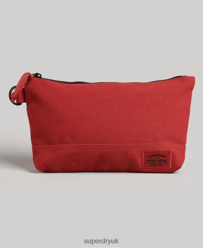 Classic Wash Bag Men Red Accessories Superdry 66N8N1716